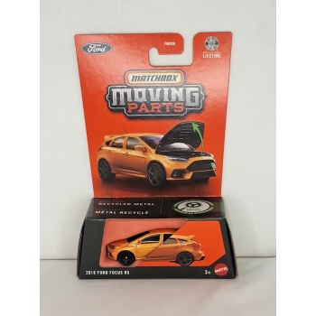Matchbox 1:64 Moving Parts - Ford Focus RS 2018 orange